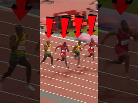 When The FASTEST Humans Ever Race Each Other! 🤯 #shorts