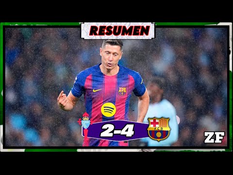 ASI FUE LA VICTORIA DE BARCELONA SOBRE CELTA EN LA LIGA DE ESPAÑA FECHA 12 2025/2026 🏆 ZONA FUT