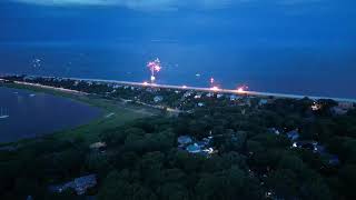 Bonfires on July 4 that lead to Cedar Beach blaze