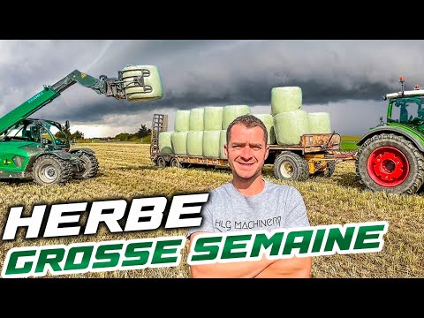 SUIVEZ-MOI UNE SEMAINE À LA FERME ( récolte de l’herbe )