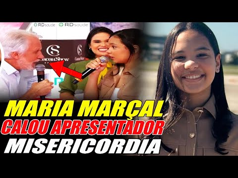 MARIA MARÇAL FAZ APRESENTADOR PASSAR VERGONHA