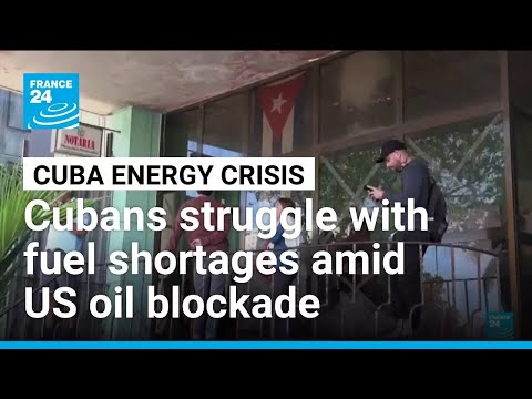 YouTube video thumbnail: US Blockade Deepens Cuba Energy Crisis
