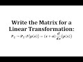 Understanding Linear Transformations in Polynomial Spaces