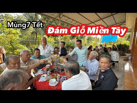 Mùng 7 Tết Gia Đình Đi Ăn Đám Giỗ Miền Tây | Bông Lúa Đồng Tháp