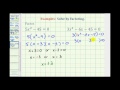 Factoring Quadratic Expressions and GCF