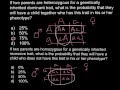 Mendelian Genetics and Probability