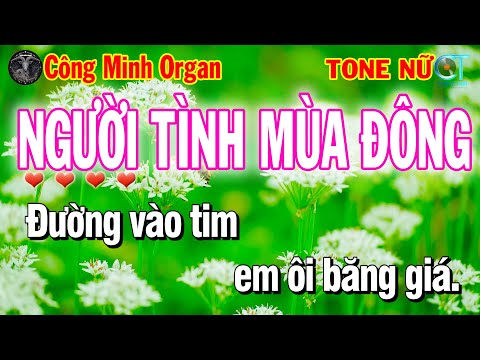 Người Tình Mùa Đông Karaoke Rumba Tone Nữ (F) Nhạc Trẻ 8x 9x