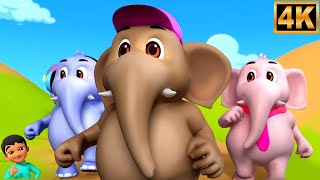 Ek Mota Hathi | एक मोटा हाथी | Mannu Chuha | Hindi Nursery Rhymes and Cartoon Videos