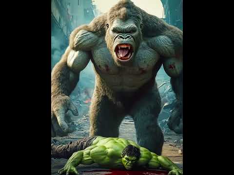 King Kong Vs Avengers Vs Dc ( Hulk, Captain America, Iron Man, Bat man, Hulk,  Venom, Thor ) #marvel