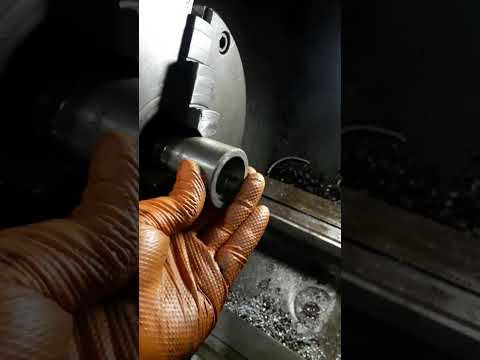 far too sloppy hole #repair #machineshop #manualmachining #manufacturing #machining #engineering