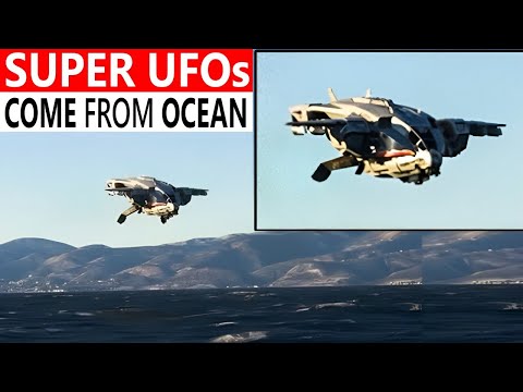 ufo sightings worldwide: They come out from the ocean now