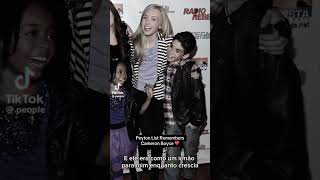 Em entrevista à revista People, Peyton List se emociona ao falar sobre Cameron Boyce. (Legendado)