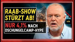 Nach Dschungelcamp Hype Raab Show stürzt auf neuen Tiefstwert – nur 4,1 Prozent!