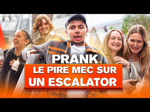 Le PIRE mec sur un escalator !   Prank   Nam's