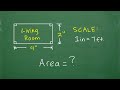 Understanding Scale Drawings and Area Calculations