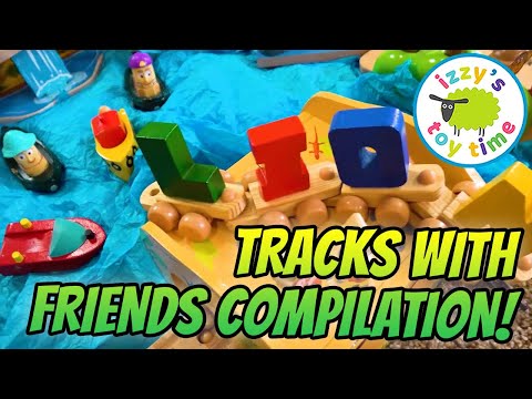 Track Building Challenges with Friends & AUNT HOOD! | Epic Collabs & Hilarious Fails