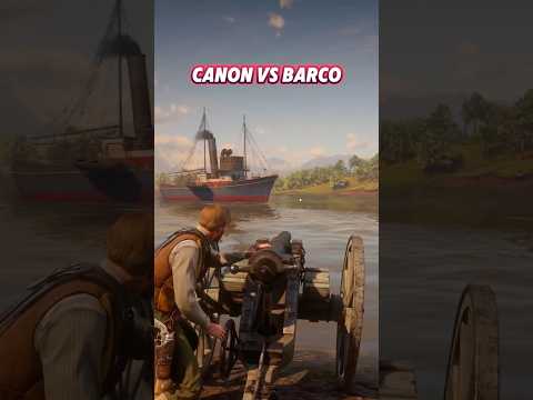 Dispara el cañón a los barcos en Red Dead Redemption 2 #rdr2 #gaming