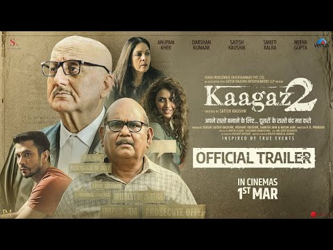 KAAGAZ 2 | Darshan Kumaar, Anupam Kher, Satish Kaushik | Official Trailer | Hindi Movie 2024