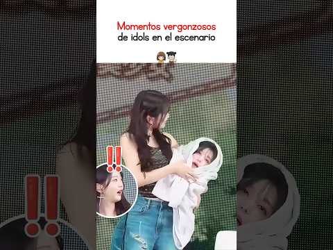 Momentos vergonzosos de idols en el escenario