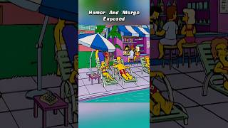 Homer And Marge Exposed #simpsons #shorts
