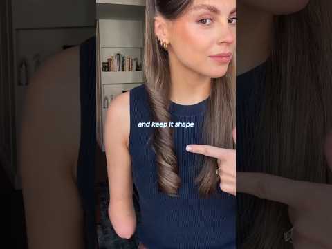 how to do Hollywood hair in 10 minutes #hairtok #hairstyles #hairtutorial #hair