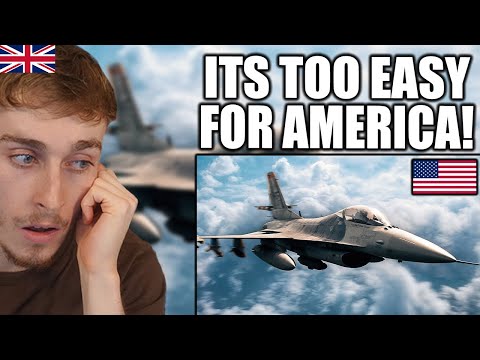 Brit Reacts to When F-16 Falcons Ate Hawks for Breakfast