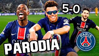 Canción PSG vs Inter 5-0 (Parodia The Black Eyed Peas - I Gotta Feeling)