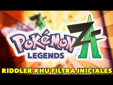 🚨 FILTRADOS los INICIALES de Leyendas ZA y Contenido Especial de Pokémon