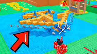 I Built A Jet In Build A Plane Roblox!