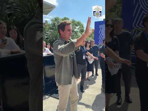 Welcome Back To Shanghai, Roger Federer 👋