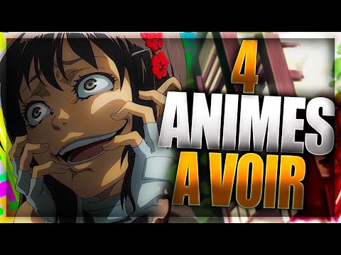 4 ANIMES PEU CONNUS A VOIR DÈS MAINTENANT !! (Ne loupe surtout pas ca)