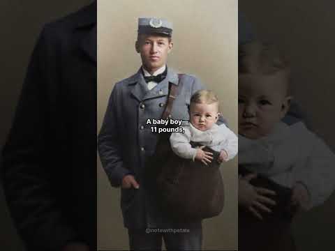 The Time Americans Mailed Their Kids #history