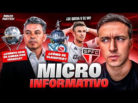 🚨🚍Popurrí informativo con MUCHA DATA de RIVER: ¿Cuánto dinero pierde por NO JUGAR la LIBERTADORES?