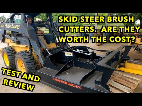Buying A Skid Steer Bush Hog.  Rut Manufacturing Model SS-BM-60