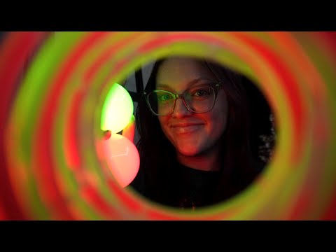 ASMR Focus On My Christmas Lights - follow the light, hypnotizing light triggers, focus on me