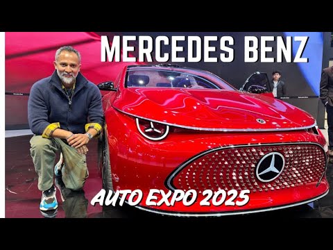 Mercedes Benz At The 2025 Auto Expo | Pilot On Wheels