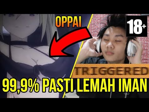 JGN TONTON KALO IMAN KALIAN LEMAH! - Try not to laugh Anime crack #2