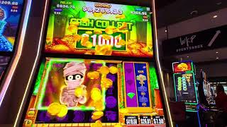 Mo Mummy Slot MAX bet, Cash Collect RAKE!! #slot #casinogame #slotmachine #casino #maxbet