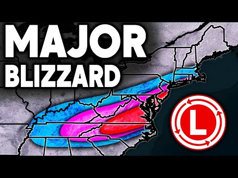 Models Calling For A Major Mid-Atlantic Blizzard... 1 Foot + Snowfall