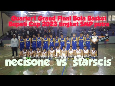 Grand Final Bola basket Bupati Cup tk SMP Putra P1