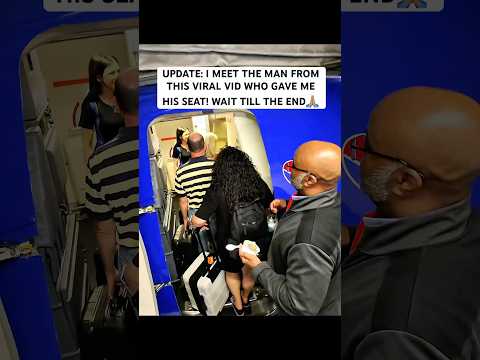 The World NEEDS More People Like Greg! #shorts #plane  #hero
