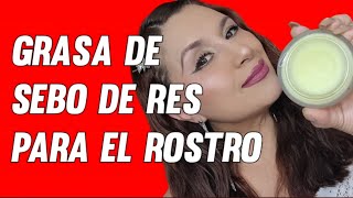 SEBO DE RES PARA EL ROSTRO