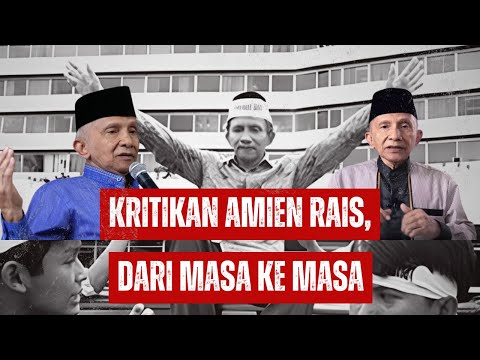 Kenapa Amien Rais Selalu Mengkritik Pemerintah?