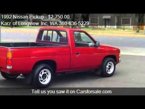 1992 Nissan pickup starter problems #7