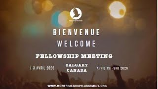 CGA Fellowship Meeting - Friday Morning- April 3rd 2026