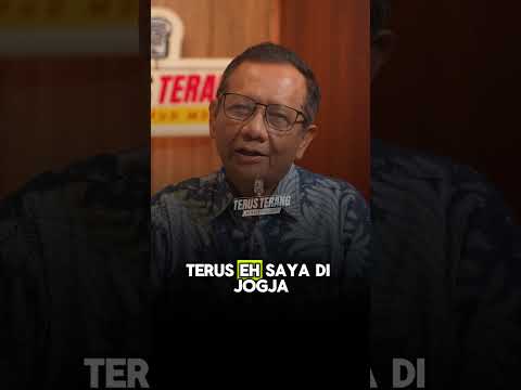 MAHFUD MD BERTEMU DENGAN TEDDY INDRAWIJAYA...