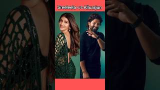 Sreeleela V/S Allu Arjun 😍 Pushpa 2 Kissik Song ✨💋