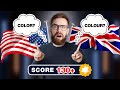 British vs American English Spelling