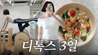 3일 디톡스 브이로그 💦 근데 이제 ootd 를 곁들인