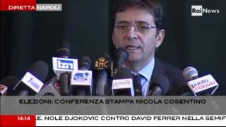 Conferenza Stampa di Nicola Consentino PDL - 22-1-2013